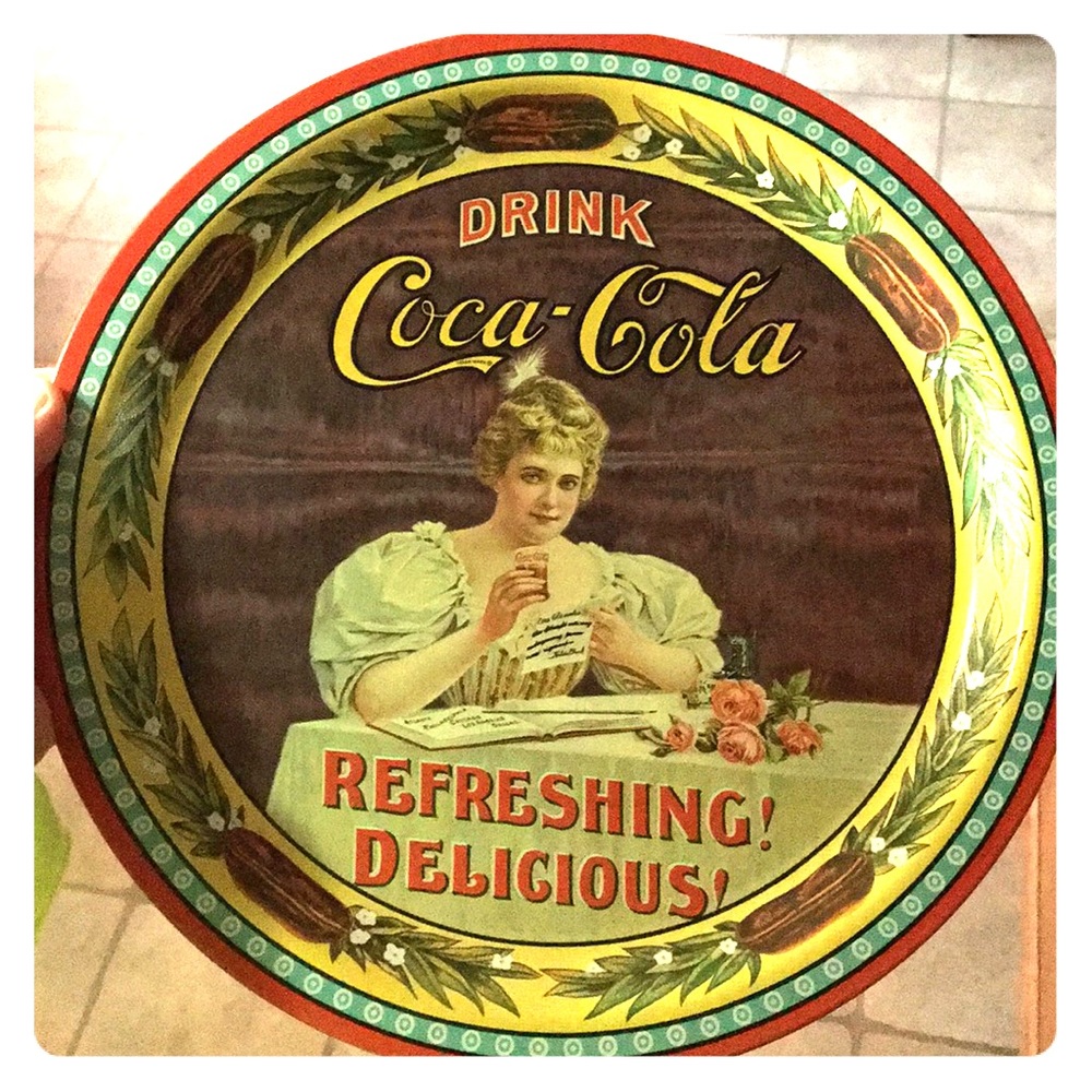 Coca Cola 75th anniversary plates